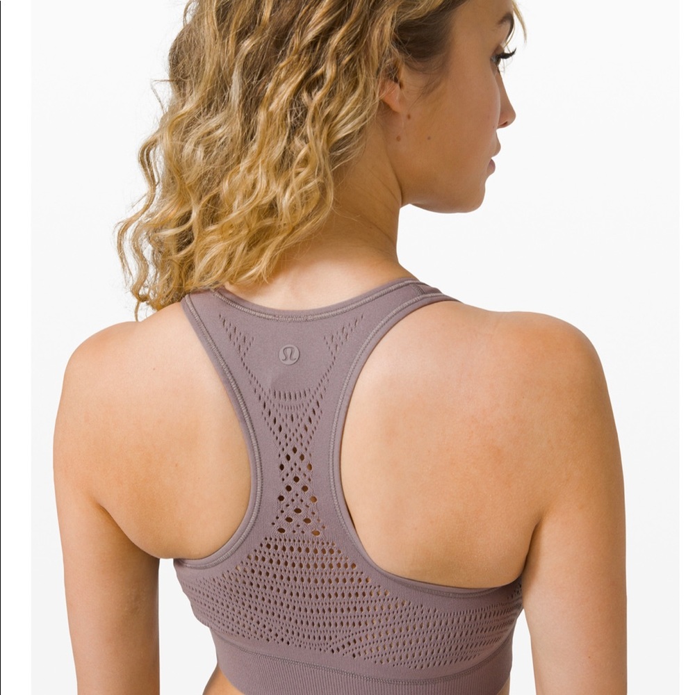 Lululemon reveal bra digital rain brand new